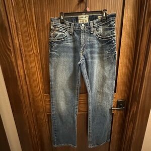 Ariat Men's Classic Blue Relaxed Boot Cut M4 Jeans